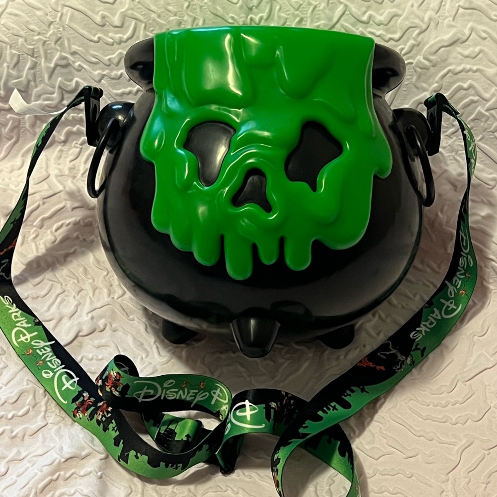 Disney Green Cauldron Popcorn Bucket